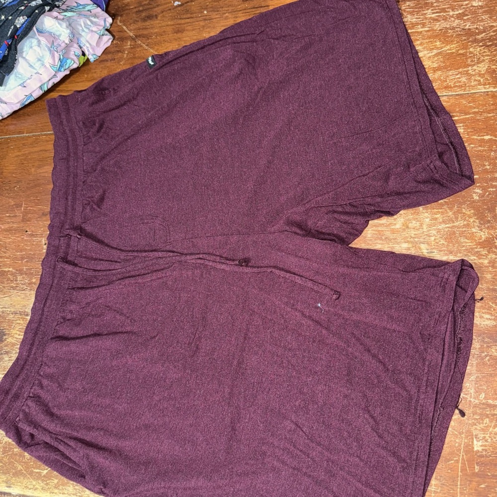MeUndies Deep Burgundy Lounge Shorts